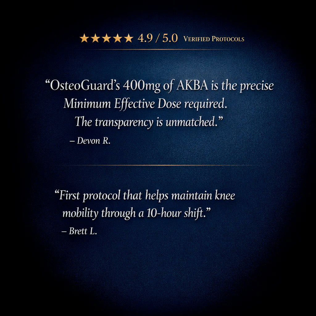 OsteoGuard — Molecular Joint & Mobility Support