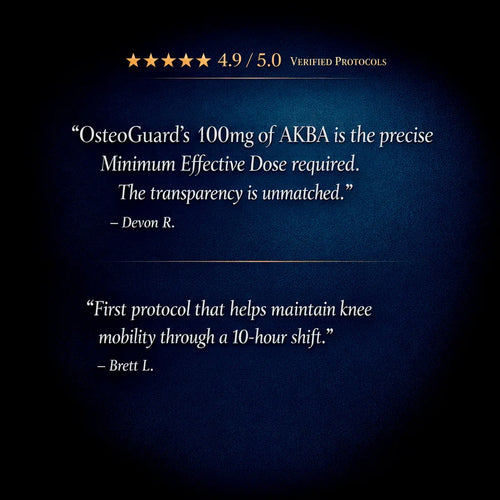 OsteoGuard · Molecular Joint & Mobility Support